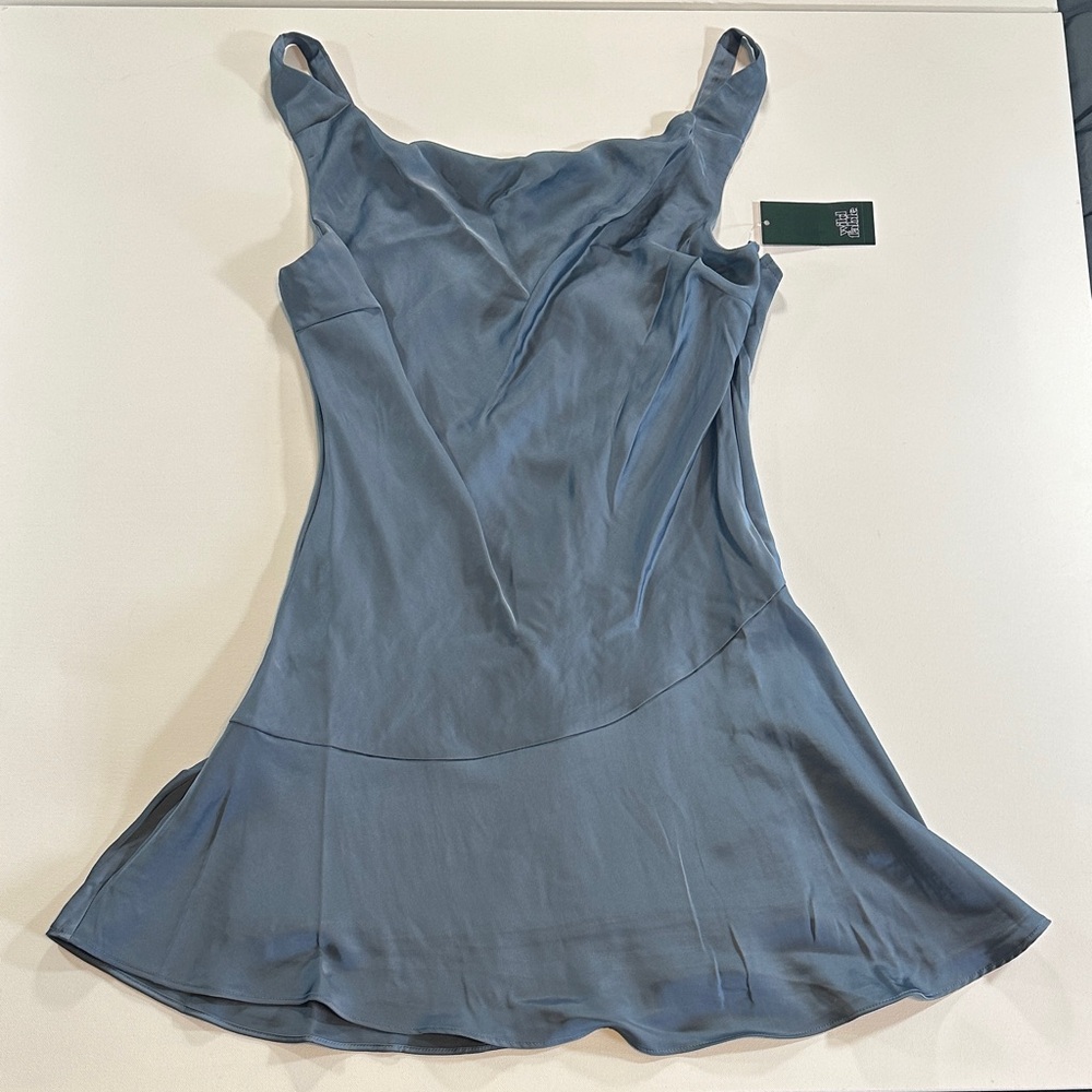 Wild Fable Women's Satin Mini Sheath Dress NWT Size L